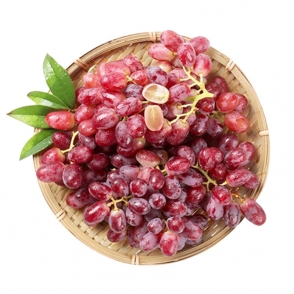 【茶陵】生态红葡萄 木易家庭农场  产地新鲜直供 时令鲜果2.5kg