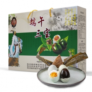 【渌口区】 咸鸭蛋 皮蛋 粽子 盒装 1500g